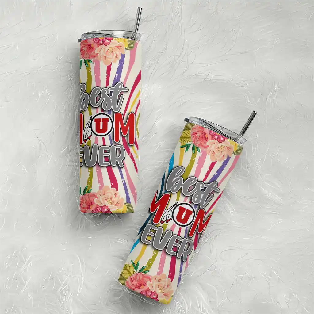 utah-utes-flower-cluster-skinny-tumbler-top-rated.webp