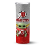 utah-utes-yoda-smile-red-skinny-tumbler-best-selling-1.webp