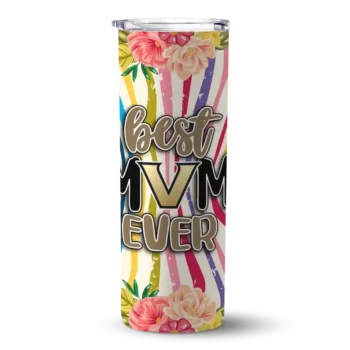 Vanderbilt Commodores Flower Cluster Skinny Tumbler