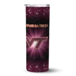 virginia-tech-hokies-radiant-glitter-maroon-skinny-tumbler-best-selling-1.webp