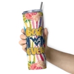 west-virginia-mountaineers-flower-cluster-skinny-tumbler-best-selling-1.webp