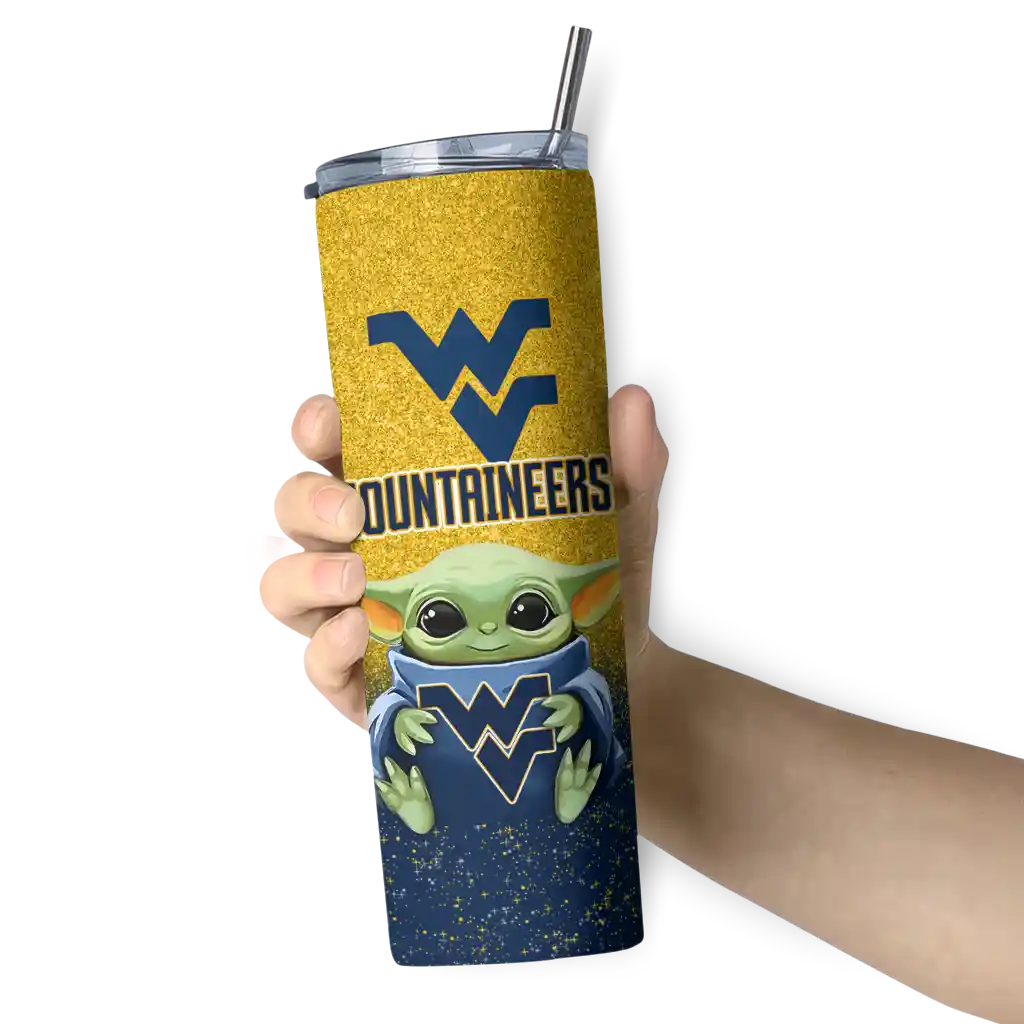 west-virginia-mountaineers-yoda-smile-blue-skinny-tumbler-premium-grade.webp