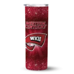 western-kentucky-hilltoppers-radiant-glitter-red-skinny-tumbler-best-selling-1.webp