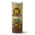 western-michigan-broncos-yoda-smile-brown-skinny-tumbler-best-selling-1.webp