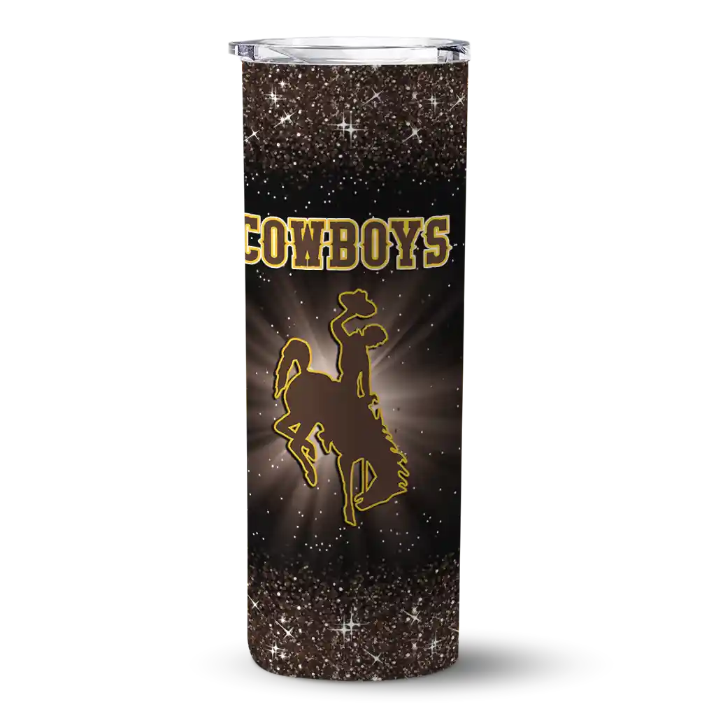 wyoming-cowboys-radiant-glitter-brown-skinny-tumbler-best-selling-1.webp wyoming cowboys radiant glitter brown skinny tumbler best selling 1