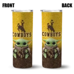 wyoming-cowboys-yoda-smile-brown-skinny-tumbler-best-selling-1.webp