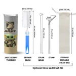 army black knights yoda smile gold skinny tumbler best selling 2.webp