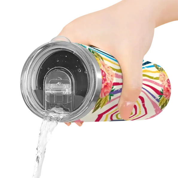 auburn tigers flower cluster skinny tumbler latest model 1.webp