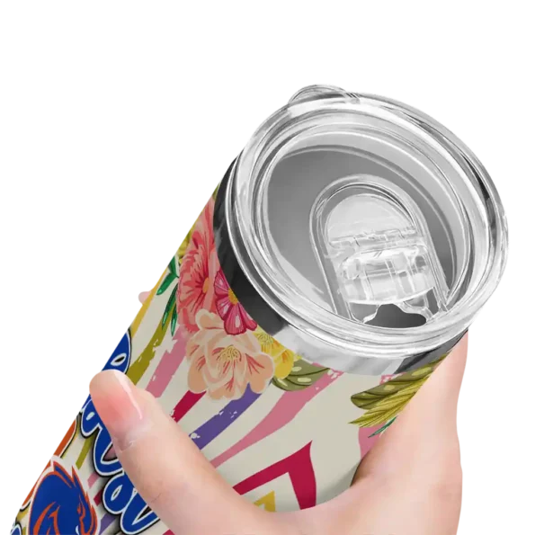 boise state broncos flower cluster skinny tumbler high quality 1.webp