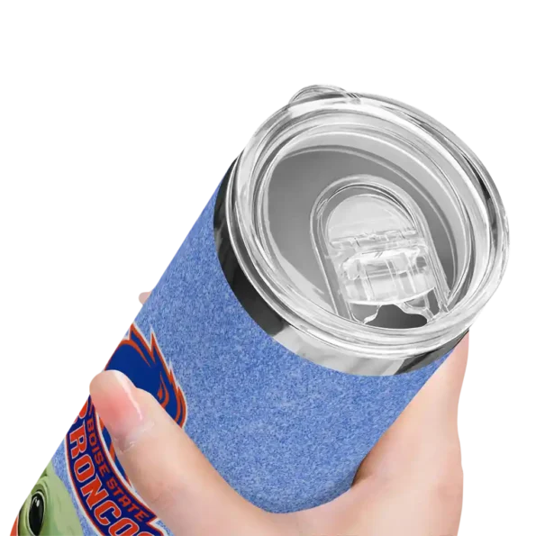 boise state broncos yoda smile orange skinny tumbler high quality 1 2.webp