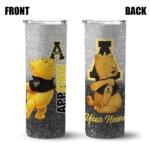 custom appalachian state mountaineers winnie the pooh black gray skinny tumbler best selling 2 1 9.webp