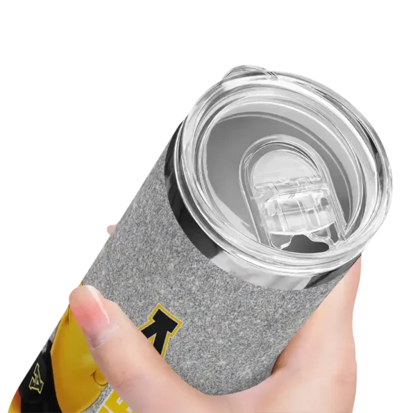 custom appalachian state mountaineers winnie the pooh black gray skinny tumbler high quality 2 4.webp