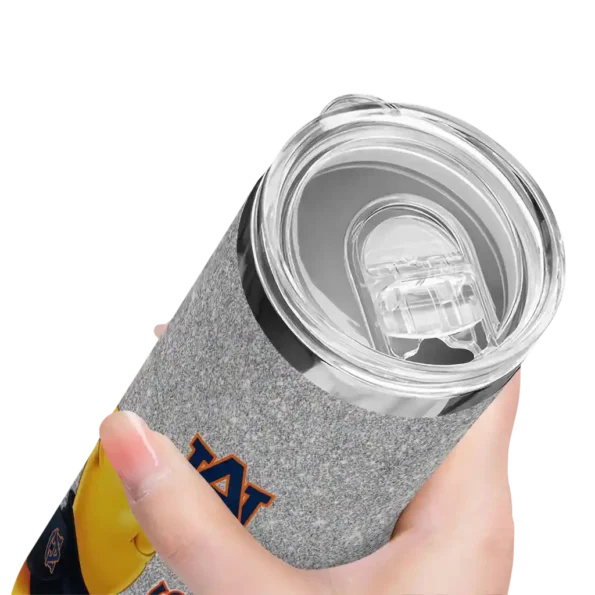 custom auburn tigers winnie the pooh navy blue gray skinny tumbler high quality 1.webp