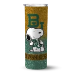 custom baylor bears snoopy attitude green skinny tumbler best selling 1.webp