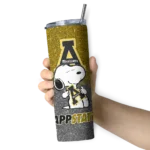 customized appalachian state mountaineers snoopy attitude black skinny tumbler best selling 2 1.webp