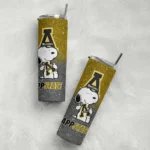 customized appalachian state mountaineers snoopy attitude black skinny tumbler best selling 2 1.webp