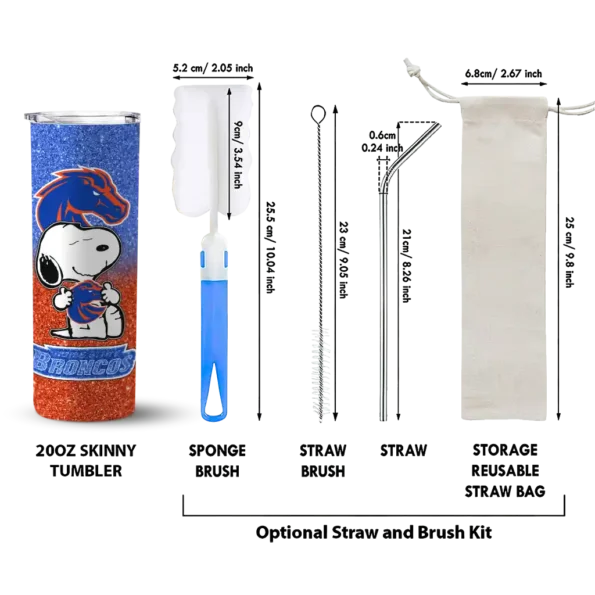 customized boise state broncos snoopy attitude orange skinny tumbler new arrival 3.webp