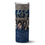 customized georgetown hoyas kiss band grey skinny tumbler best selling 1 2.webp