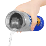 customized georgia state panthers winnie the pooh blue gray skinny tumbler best selling 1.webp