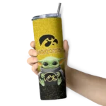 iowa hawkeyes yoda smile black skinny tumbler best selling 1 8.webp
