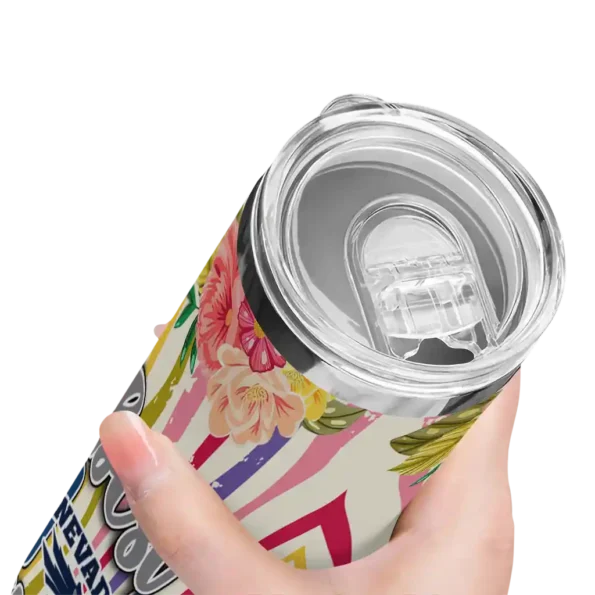 nevada wolf pack flower cluster skinny tumbler high quality 1.webp