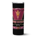 personalized arizona state sun devils helmet belt maroon black skinny tumbler best selling 1 1.webp