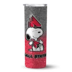 personalized ball state cardinals snoopy attitude red skinny tumbler best selling 1.webp