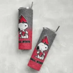 personalized ball state cardinals snoopy attitude red skinny tumbler best selling 1.webp