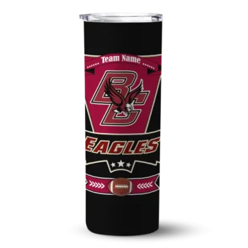 personalized boston college eagles helmet belt maroon black skinny tumbler best selling 1.webp