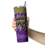 personalized james madison dukes kiss band gold skinny tumbler best selling 1 1.webp