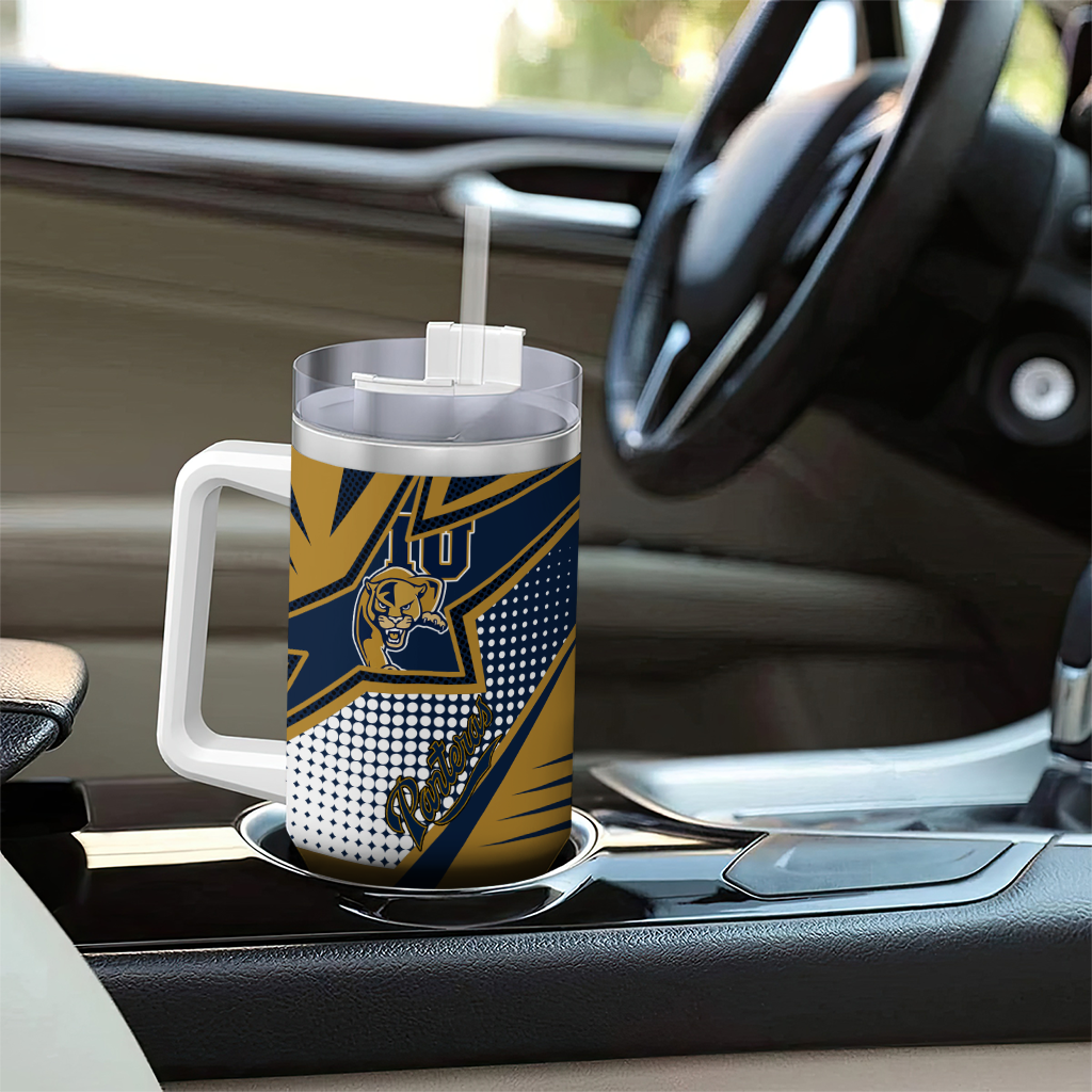 custom fiu panthers arrow burst blue curved tumbler trendy.webp custom fiu panthers arrow burst blue curved tumbler trendy.webp