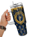 custom fiu panthers bullseye drips blue curved tumbler best selling.webp