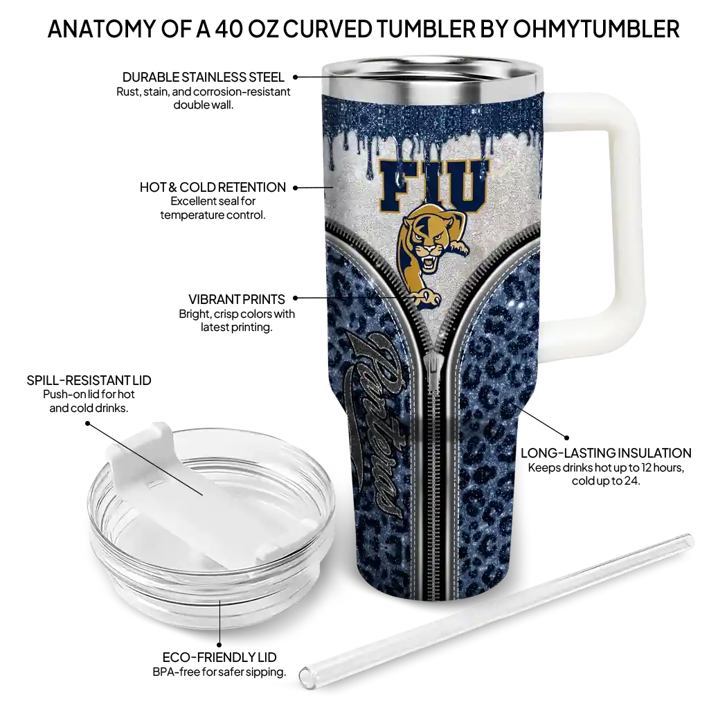 custom fiu panthers leopard zipper blue curved tumbler new arrival.webp custom fiu panthers leopard zipper blue curved tumbler new arrival.webp