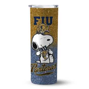 custom fiu panthers snoopy attitude blue skinny tumbler best selling.webp