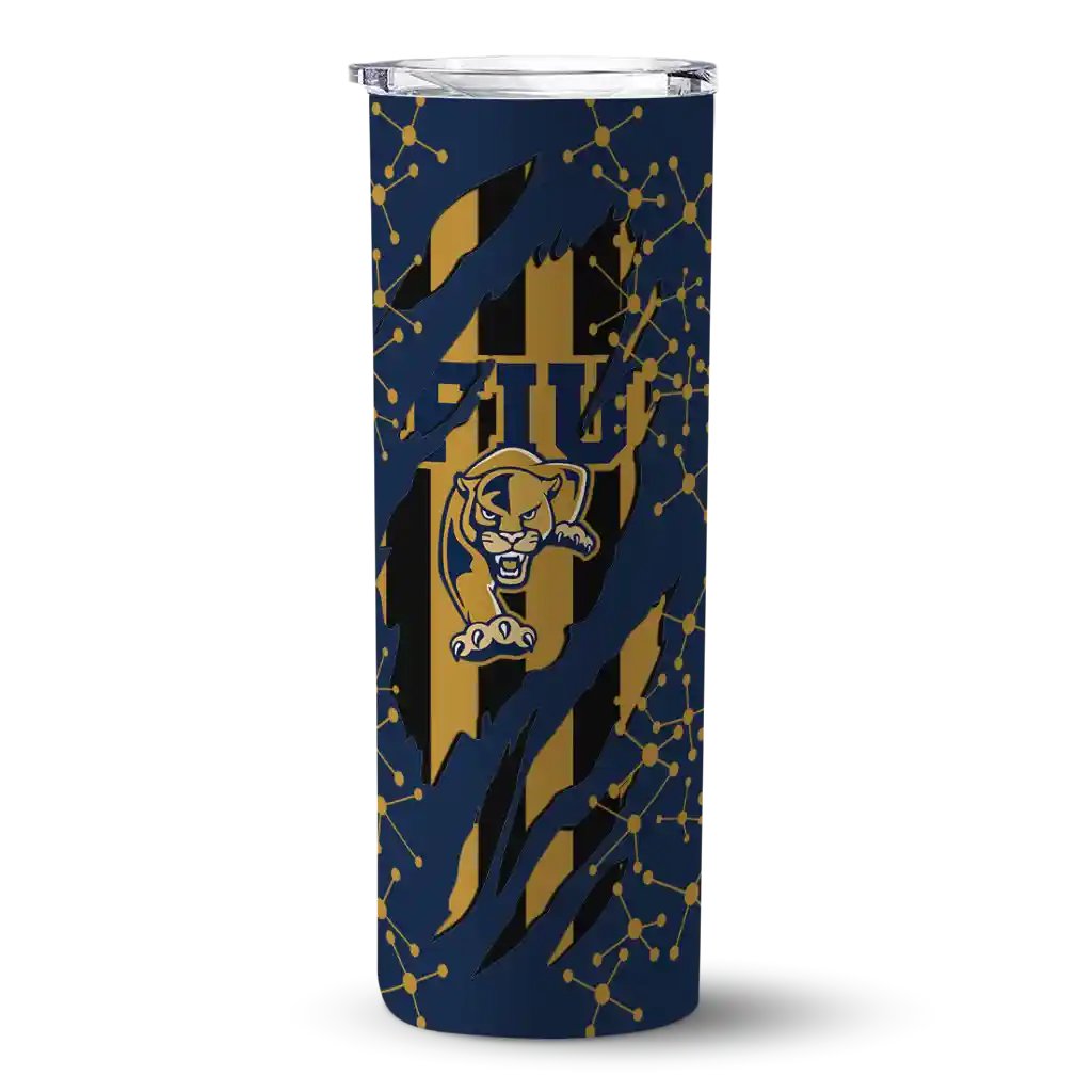 custom fiu panthers star pop blue black skinny tumbler best selling.webp custom fiu panthers star pop blue black skinny tumbler best selling.webp