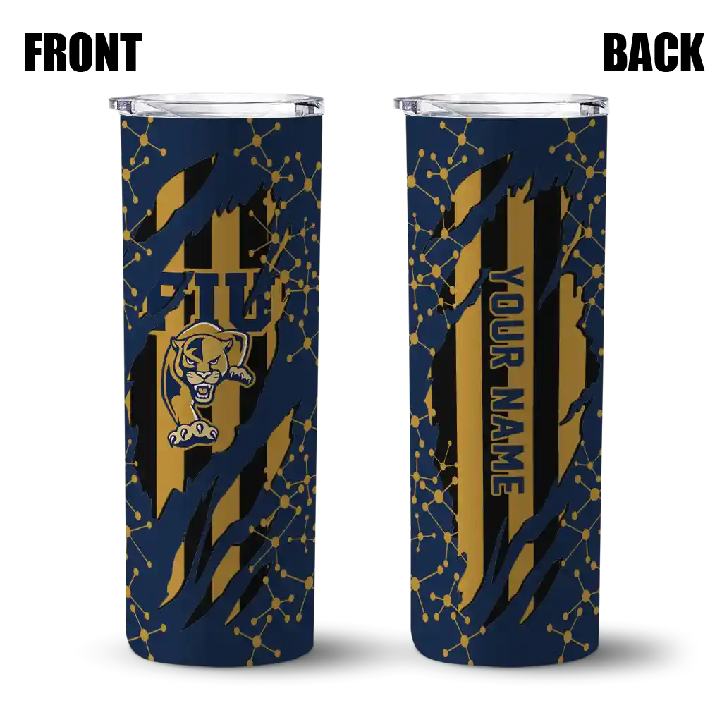 custom fiu panthers star pop blue black skinny tumbler fashion forward.webp custom fiu panthers star pop blue black skinny tumbler fashion forward.webp