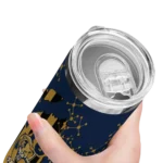custom fiu panthers star pop blue black skinny tumbler best selling.webp