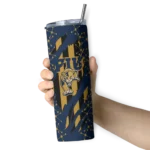 custom fiu panthers star pop blue black skinny tumbler best selling.webp