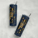 custom fiu panthers star pop blue black skinny tumbler best selling.webp