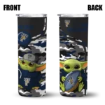 custom fiu panthers yoda camo blue black skinny tumbler best selling 1.webp