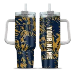 customized fiu panthers burst swirl blue curved tumbler best selling.webp