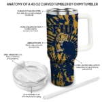 customized fiu panthers burst swirl blue curved tumbler best selling.webp