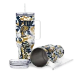 customized fiu panthers camo mashup blue white curved tumbler best selling.webp