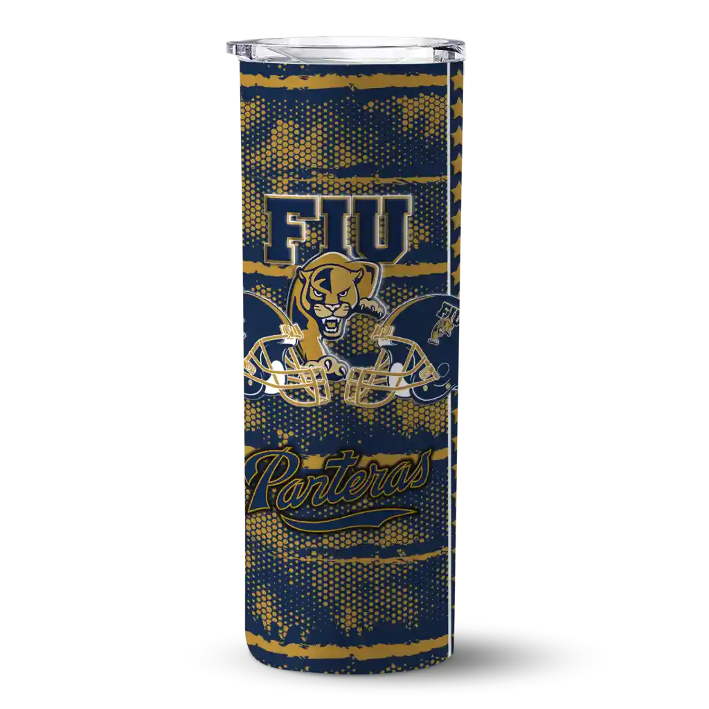 customized fiu panthers chevron patch blue skinny tumbler best selling.webp customized fiu panthers chevron patch blue skinny tumbler best selling.webp