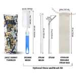 customized fiu panthers claw marks blue white skinny tumbler best selling.webp