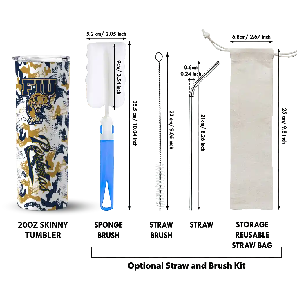 customized fiu panthers claw marks blue white skinny tumbler new arrival.webp customized fiu panthers claw marks blue white skinny tumbler new arrival.webp