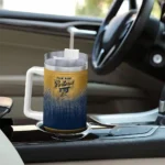 customized fiu panthers gradient dots blue curved tumbler best selling.webp