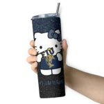 customized fiu panthers hello kitty blue black skinny tumbler best selling 1.webp