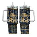 customized fiu panthers honey streaks blue curved tumbler best selling.webp