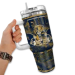 customized fiu panthers honey streaks blue curved tumbler best selling.webp